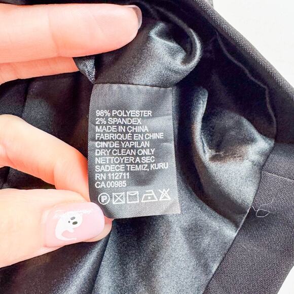 NWT JAYGODFREY Little Black Dress sheer illusion cutouts mini - Picture 6 of 8